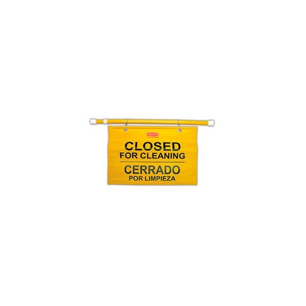 Rubbermaid Commercial Rubbermaid 9S16 Site Safety Hanging Sign FG9S1600YEL - main